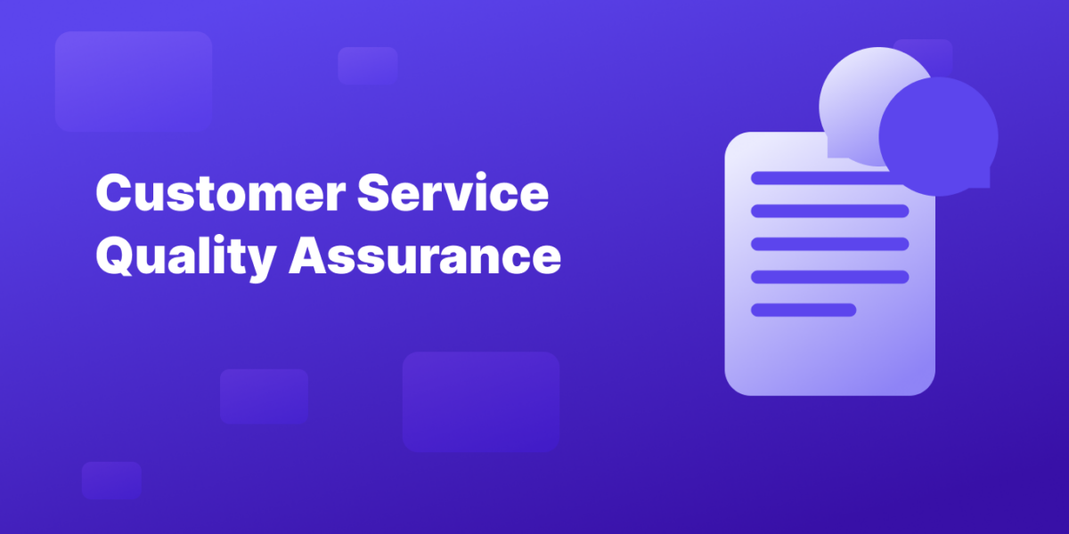 customer service quality assurance