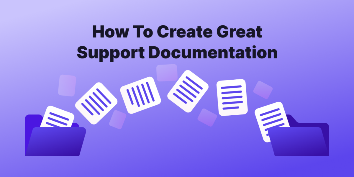 create support documentation