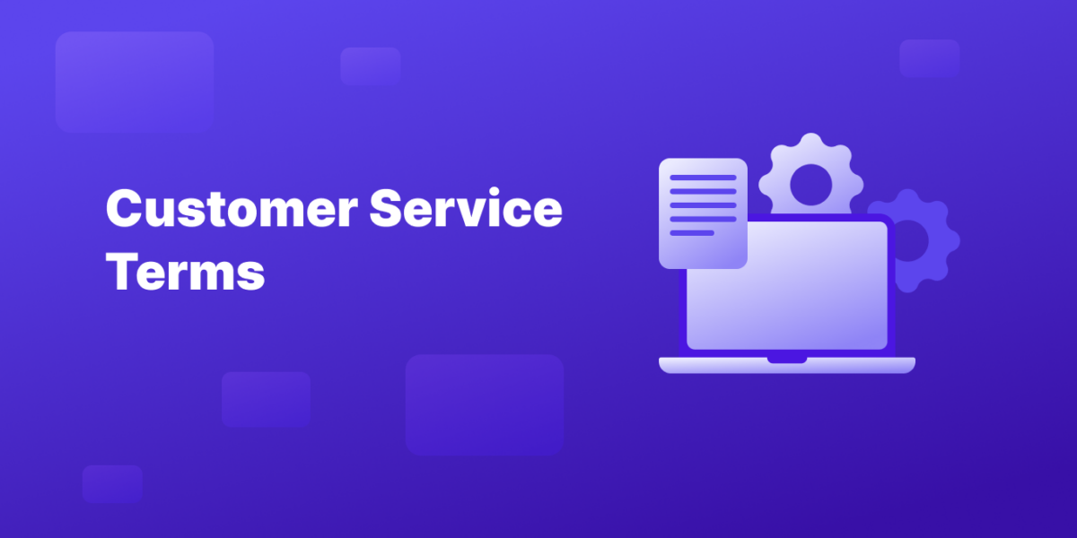 customer service terms